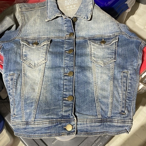 Zara Jeans jacket Size M - Picture 4 of 8
